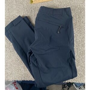 BYLT Premium Basics Cargo Snap Button Pants Dark Blue Utility Mens M 32x30 Skate